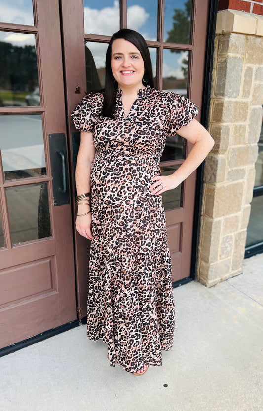 Leopard Midi Dress